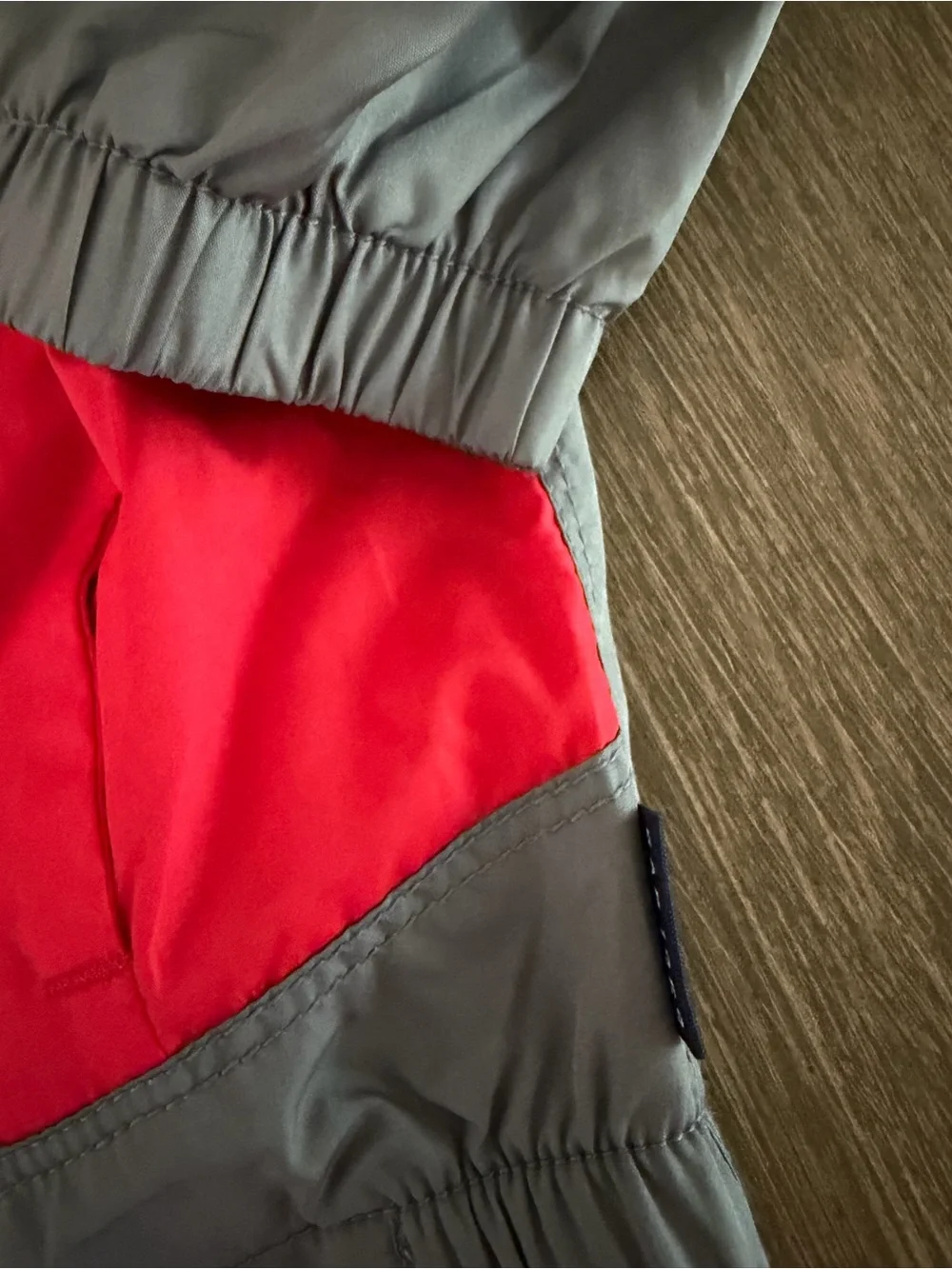 Gap NWT Grey and Red Monster Hooded Jacket